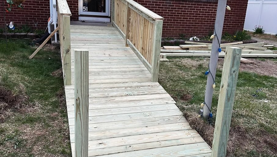 Wood Ramp & Walkway